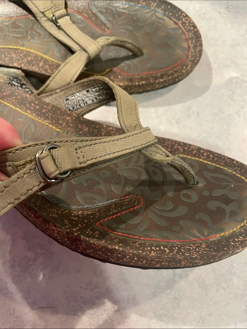 Teva Ventura Flip Flop Sandals - Picture 3 of 9